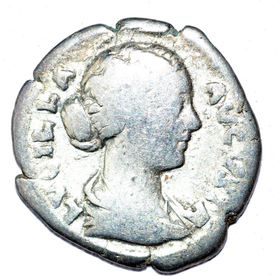 Lucilla AR Denarius, rv. Juno (1 of 2)
