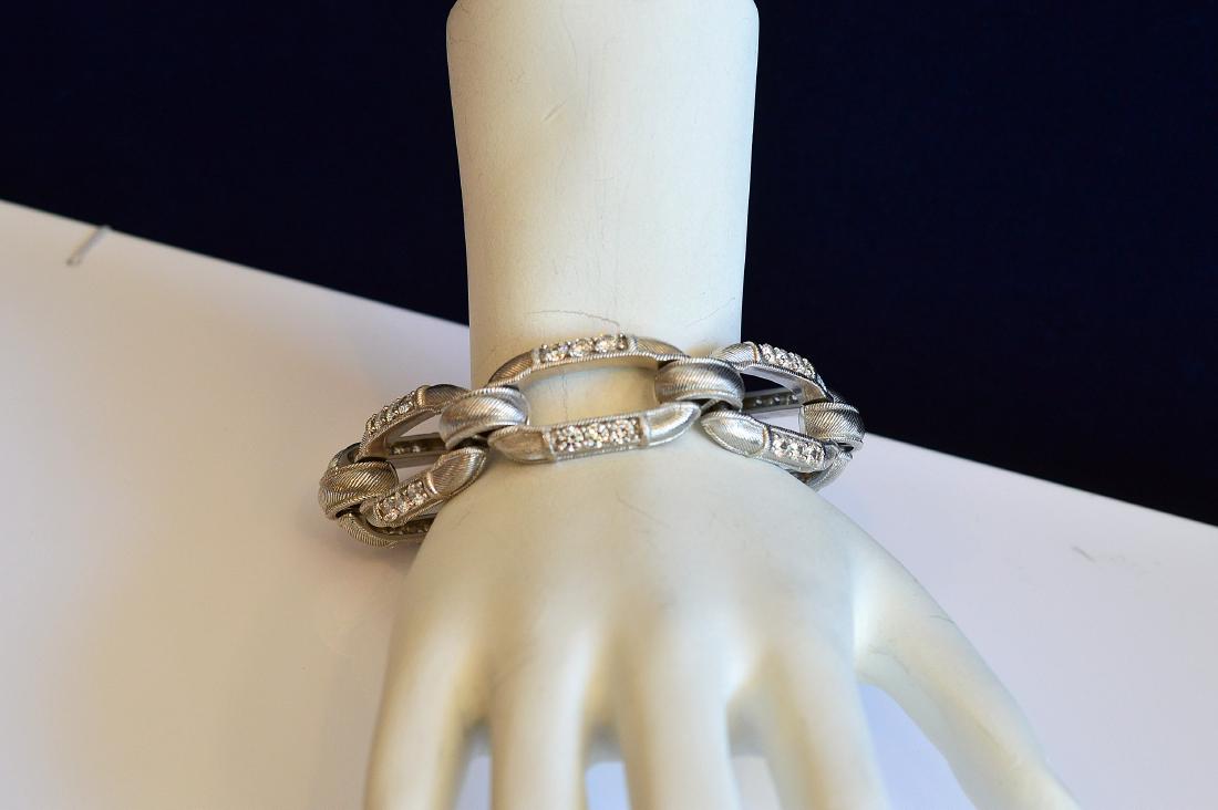 Judith Ripka Sterling Silver Cubic Zirconia Bracelet (1 of 2)