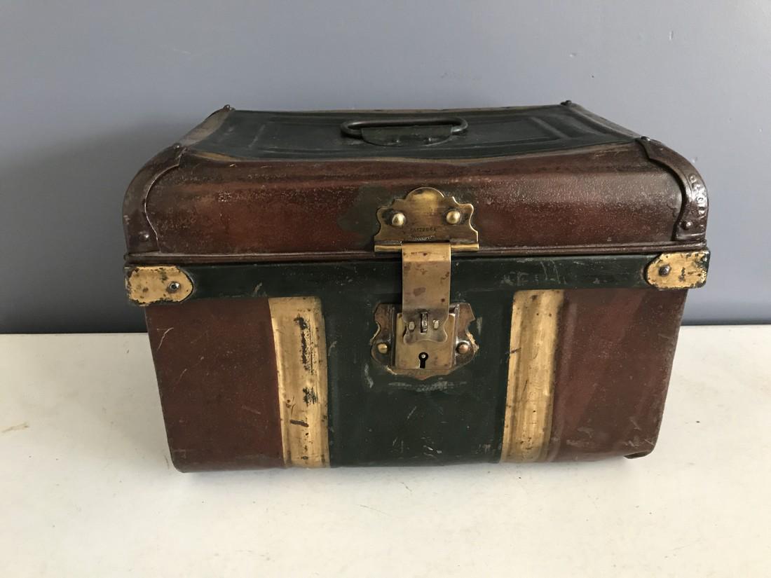 19th Century Hinged Document Box (1 of 3)