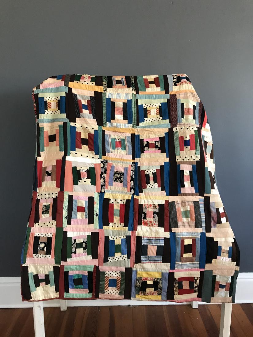 Log Cabin Crazy Quilt (1 of 5)