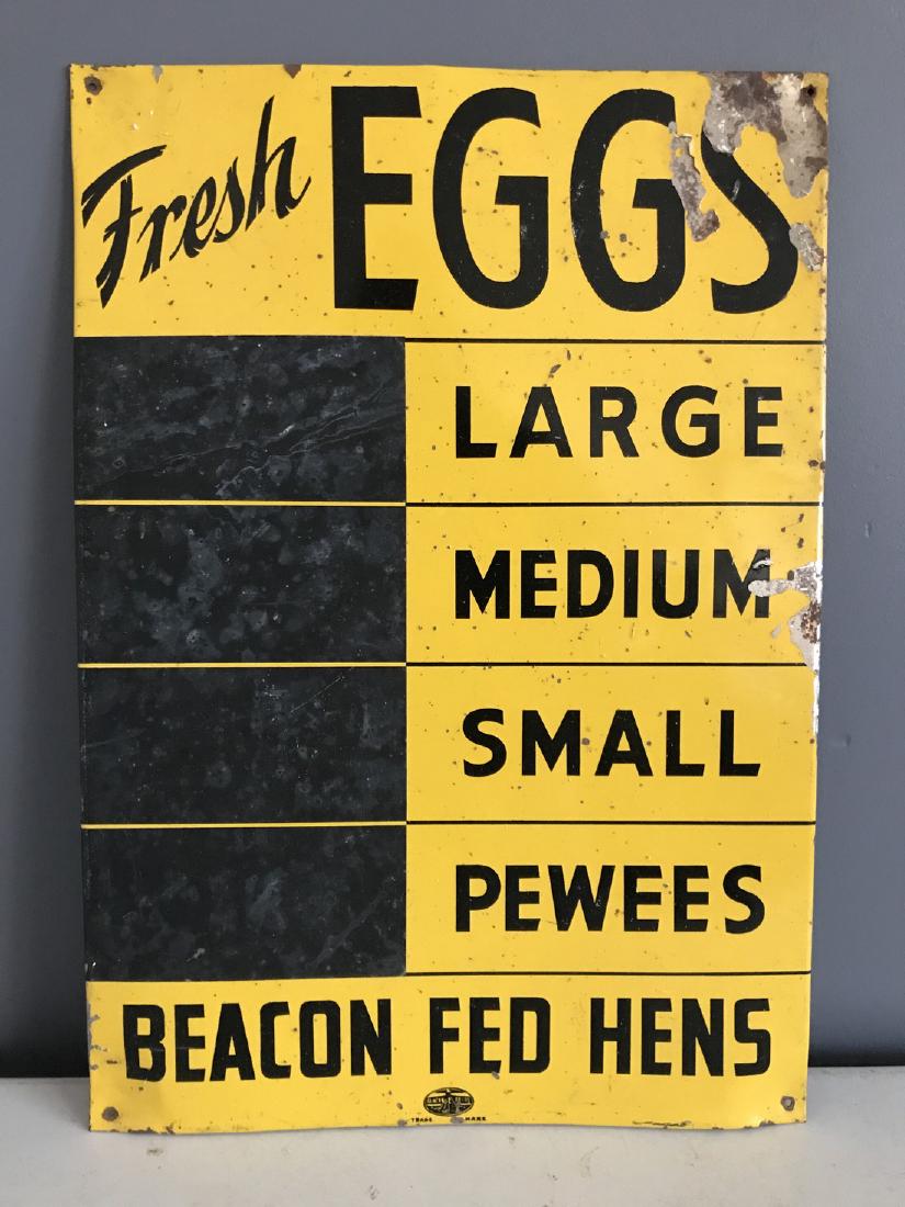 Old Farm Fresh Eggs Metal Sign (1 of 3)
