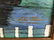 Folk Art Coastal Diamond City Framed Painting, Signed - 2