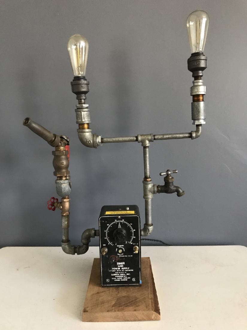 Steam Punk Table Lamp (1 of 4)