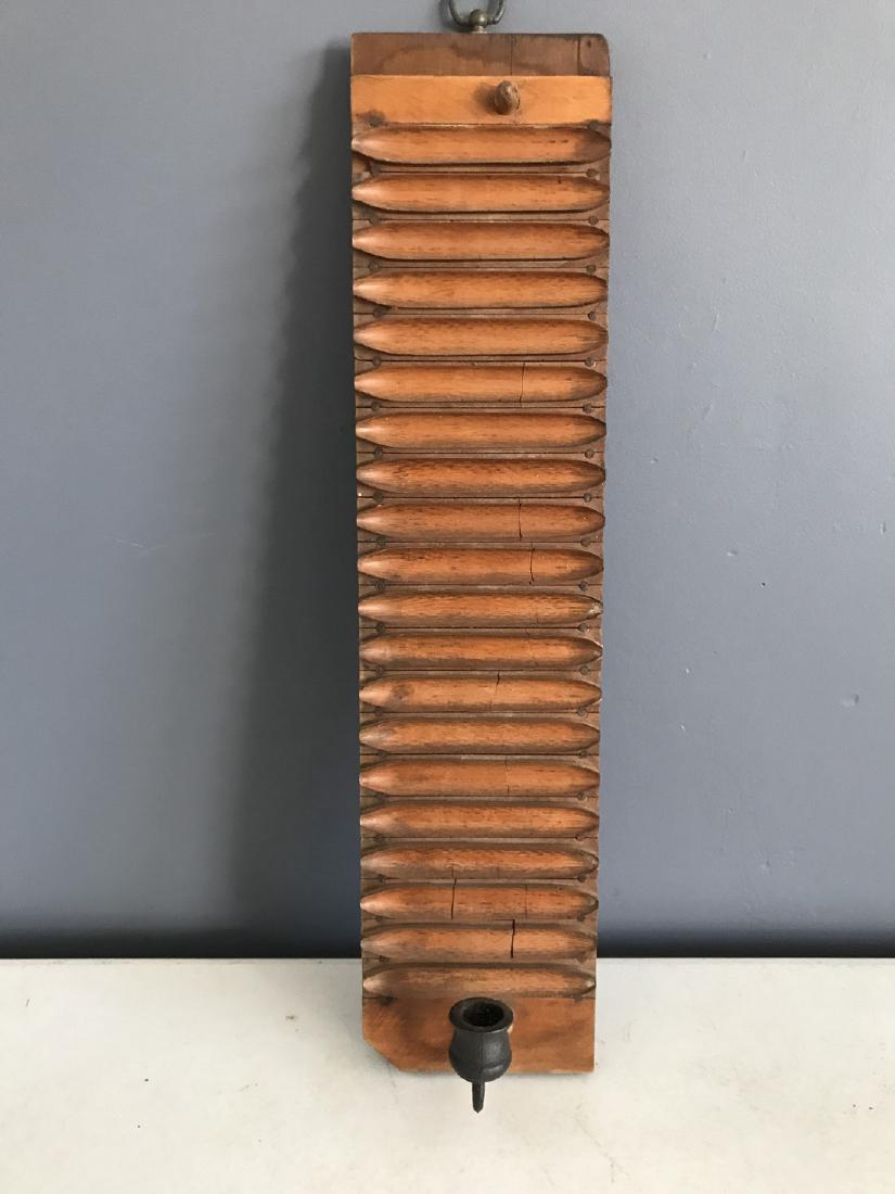 Early Cigar Mold Wall Sconce (1 of 4)