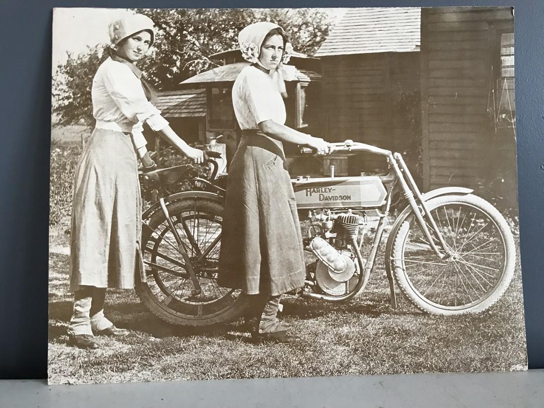 Harley-Davidson Motorcycle Advertisement (1 of 1)