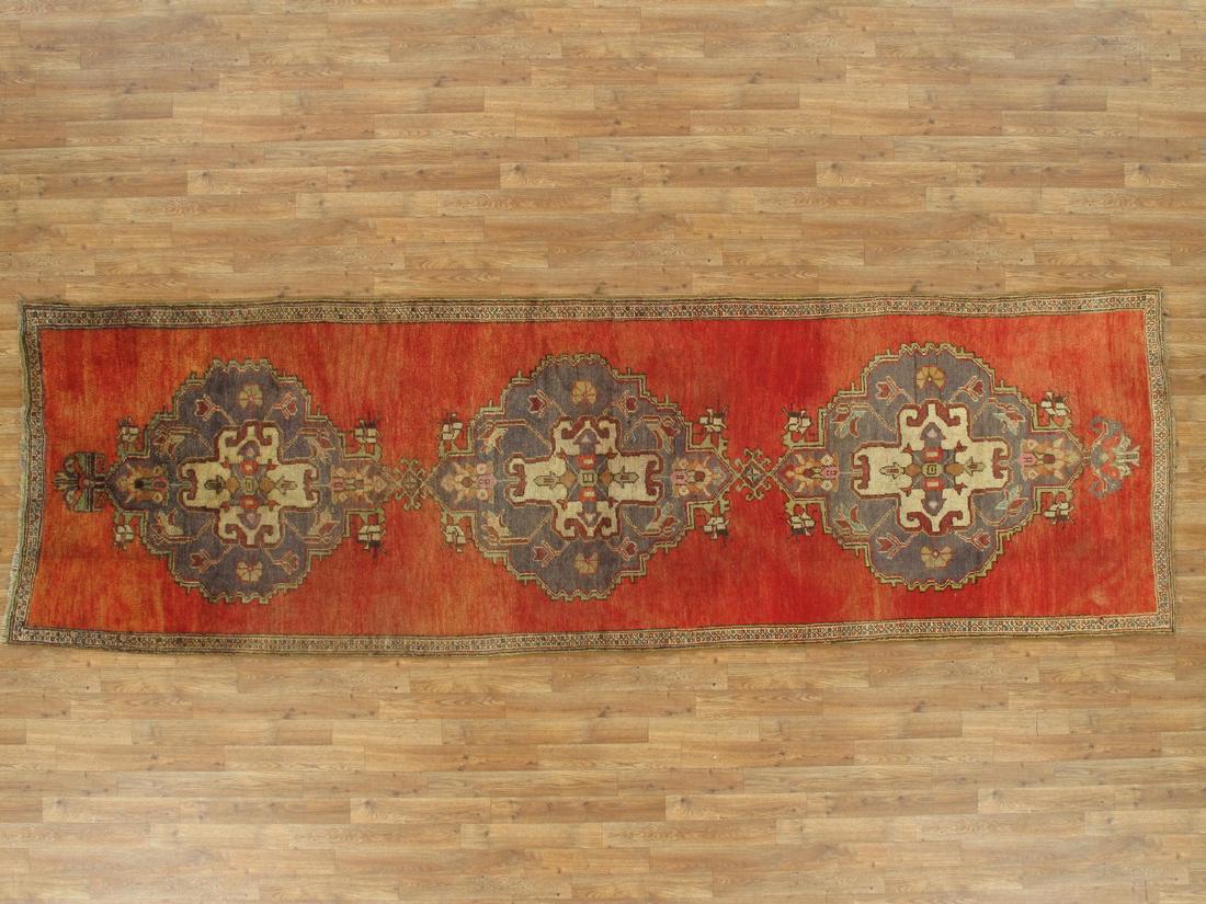 Turkish Oushak Rug 3.8x11.11 (1 of 5)