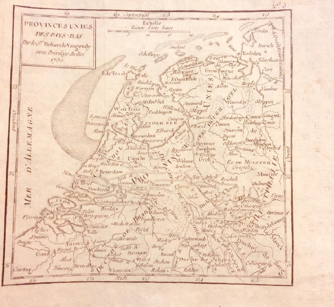 R. Gilles: Antique Map of Belgium & Netherlands, 1750 (1 of 1)