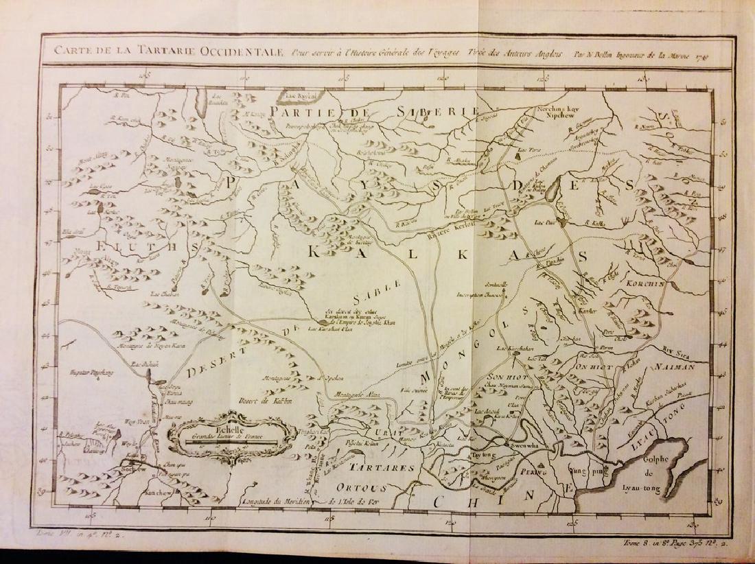 Bellin: Antique Map of Mongolia & Northern China, 1740 (1 of 1)