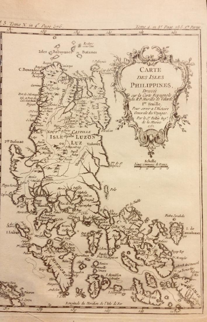 Bellin: Antique Map of Northern Philippines, 1740 (1 of 1)