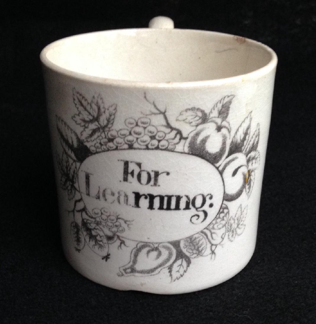 19thc Creamware Child's Cup (1 of 6)