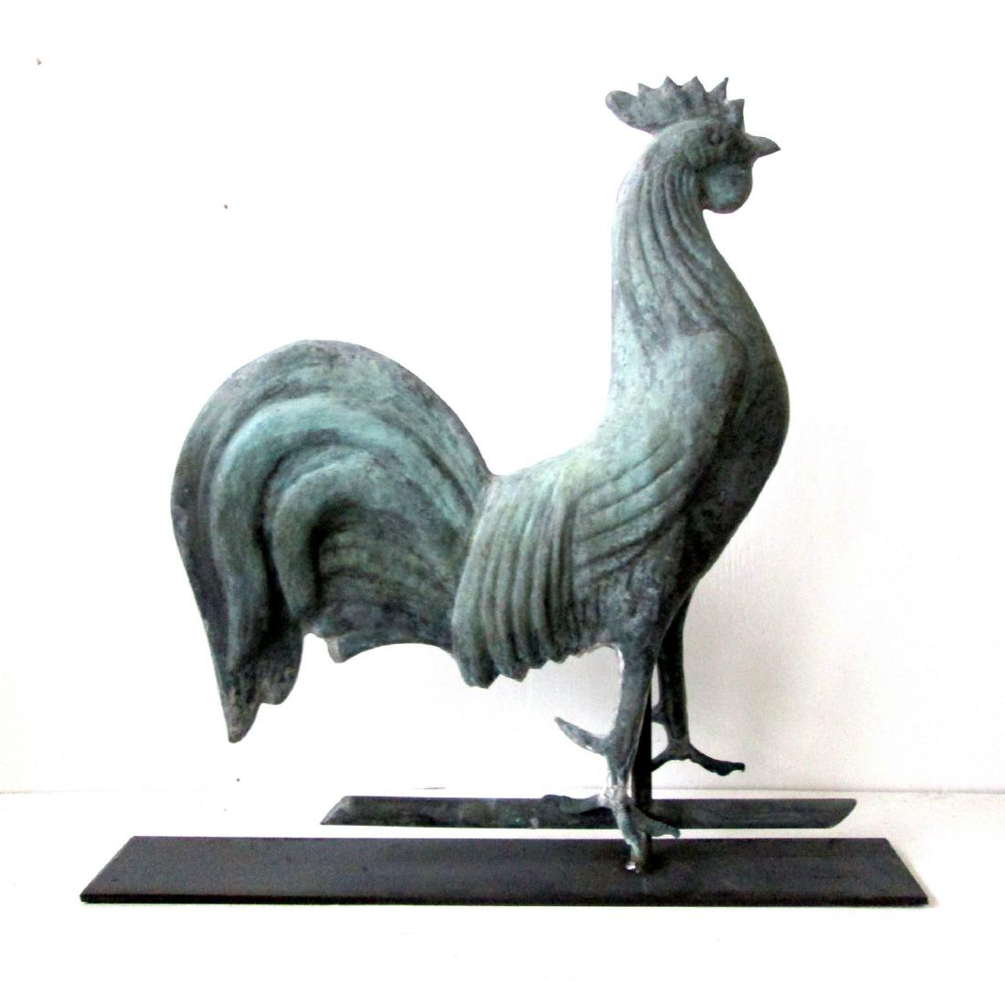 Excellent Early Rooster Weathervane (1 of 9)