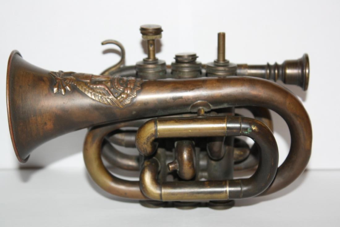 Civil War Pocket Trumpet (1 of 4)