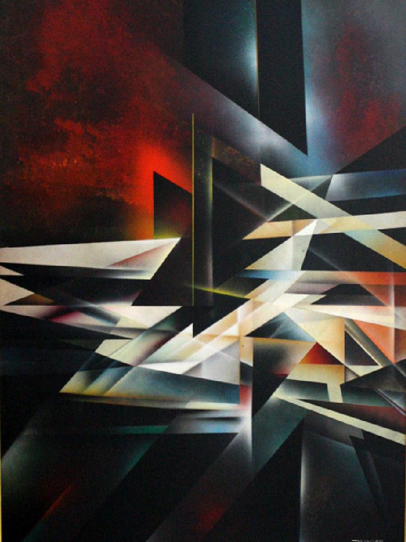 Geometrical Abstract by Leonardo Nierman (1 of 3)