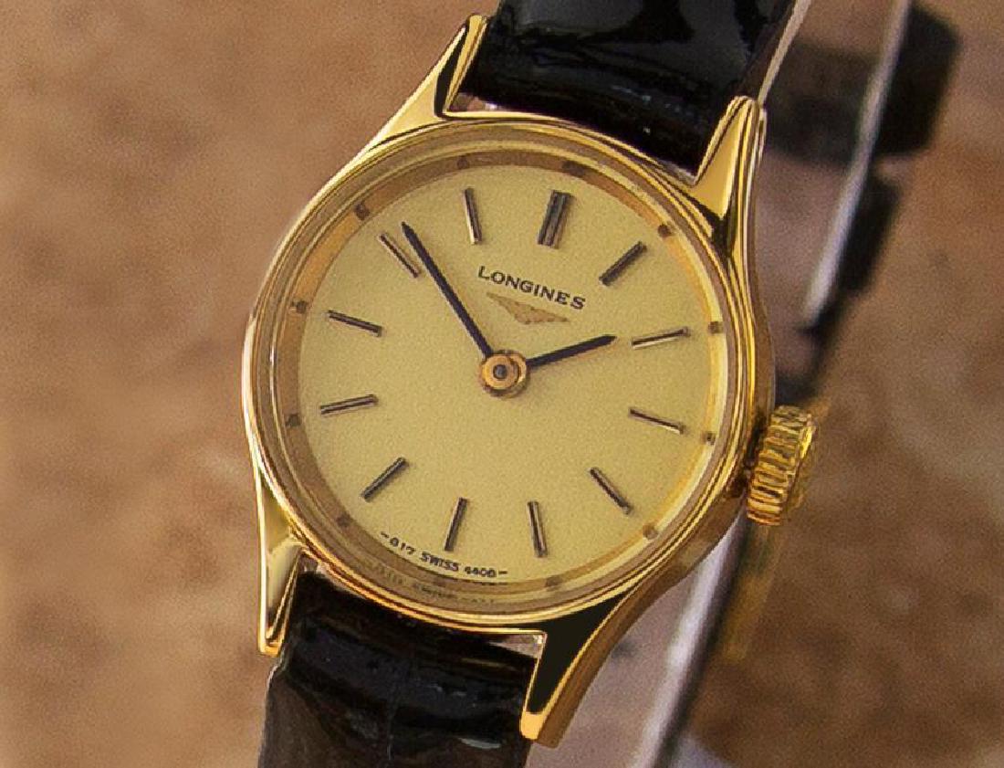 Longines 1980s Petite GoldPlated Ladies Swiss Watch Jan 10, 2018