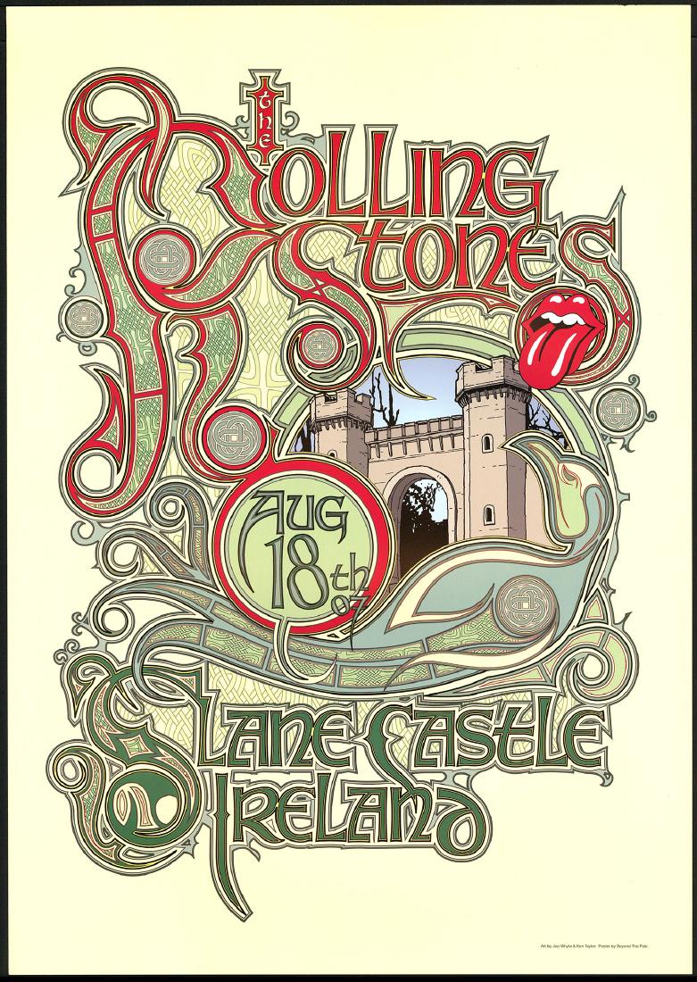 2007 Rolling Stones Ireland Poster (1 of 1)