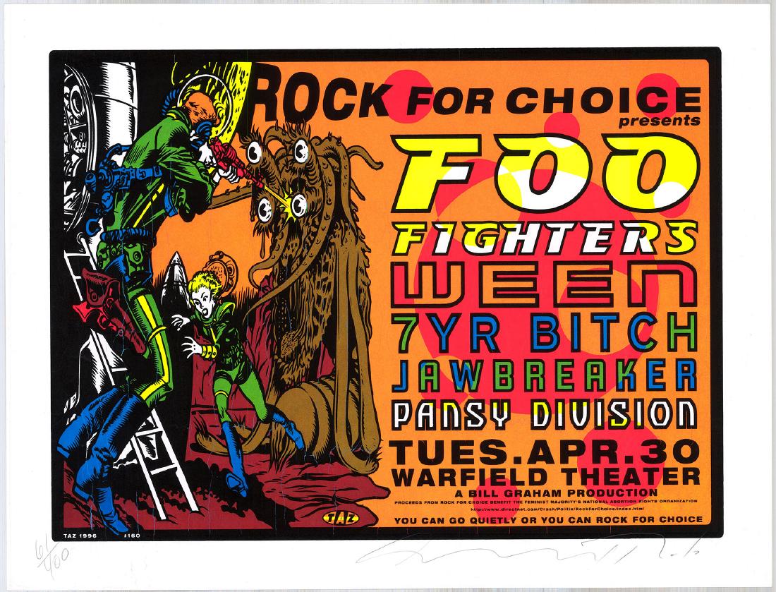 1996 Foo Fighters Poster (1 of 1)