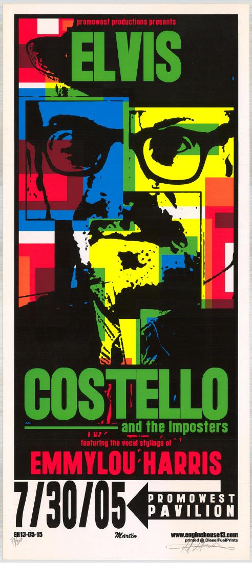 2005 Elvis Costello Poster (1 of 1)