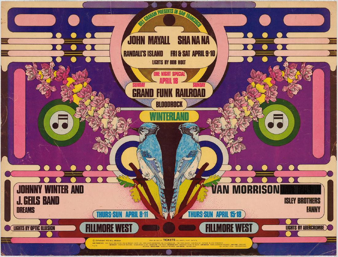 Scarce BG-276 Fillmore Poster (1 of 1)