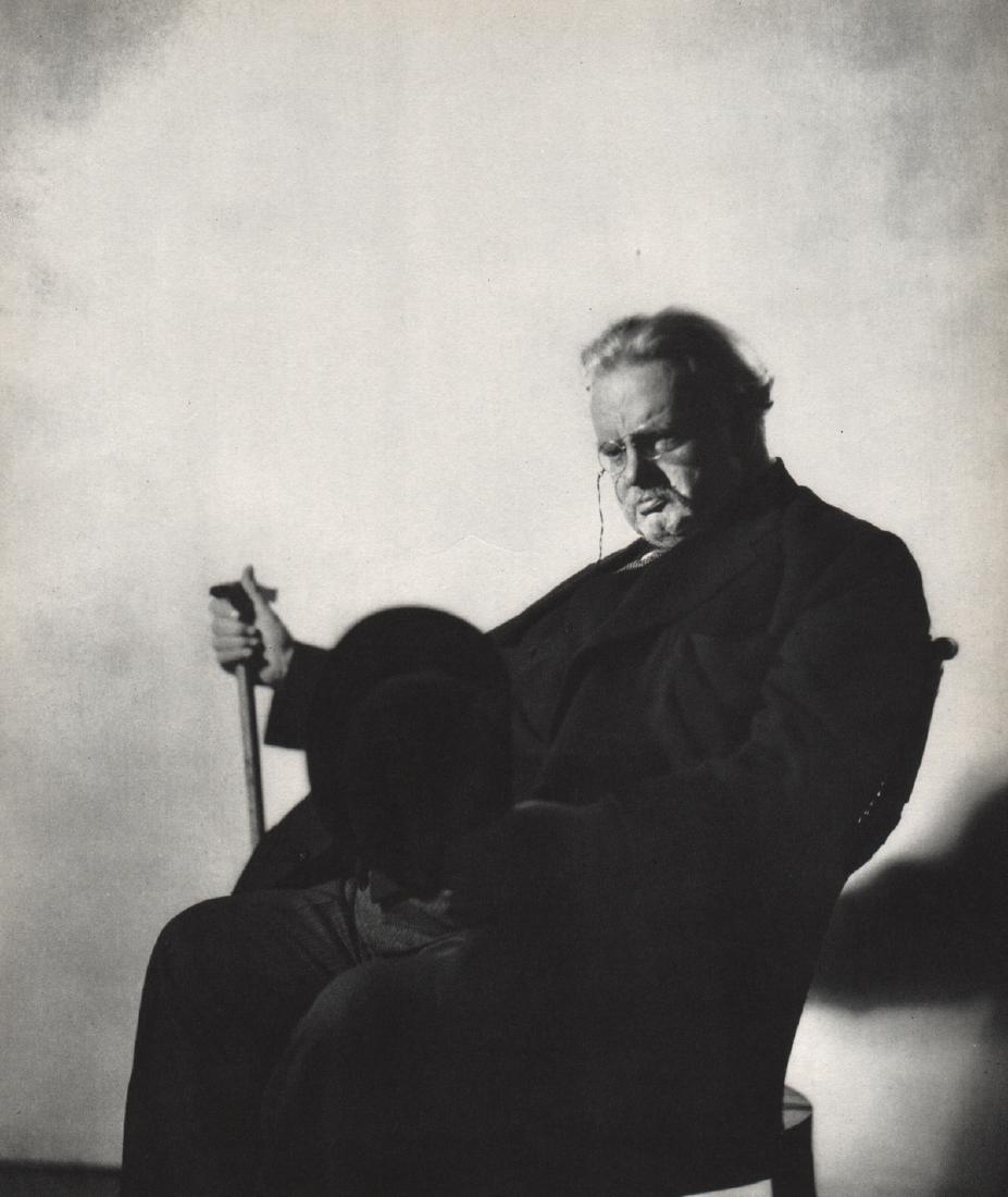 HOWARD COSTER - Gilbert Keith Chesterton: Artist: HOWARD COSTER Print Title: Gilbert Keith Chesterton Gilbert Keith Chesterton(1874-1936), better known as G. K. Chesterton, was an English writer, poet, philosopher, dramatist, journalist, orat