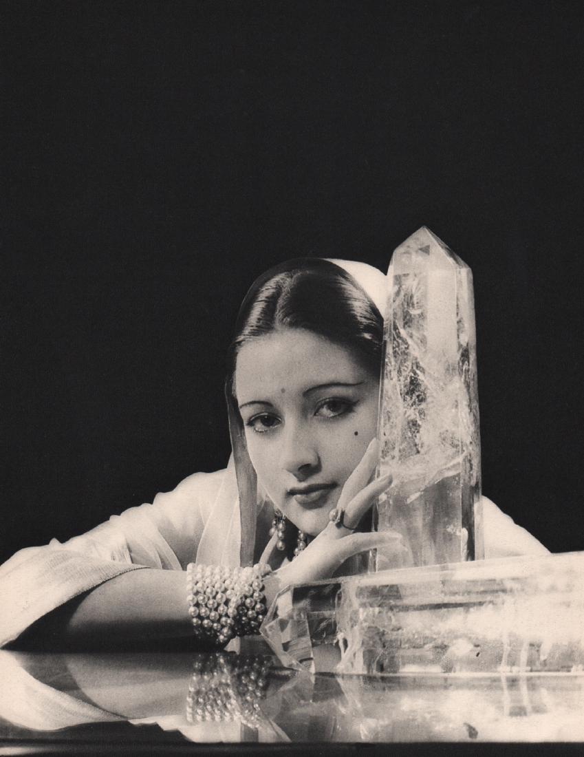 ANDRE DURST - Portrait: Artist: ANDRE DURST Print Title: Portrait Medium: Sheet-fed Gravure Printing Date: 1935 Printed in France Image size approx. 8 x 10 inches Andre Durst(1907-1949) approached photography not as a profes
