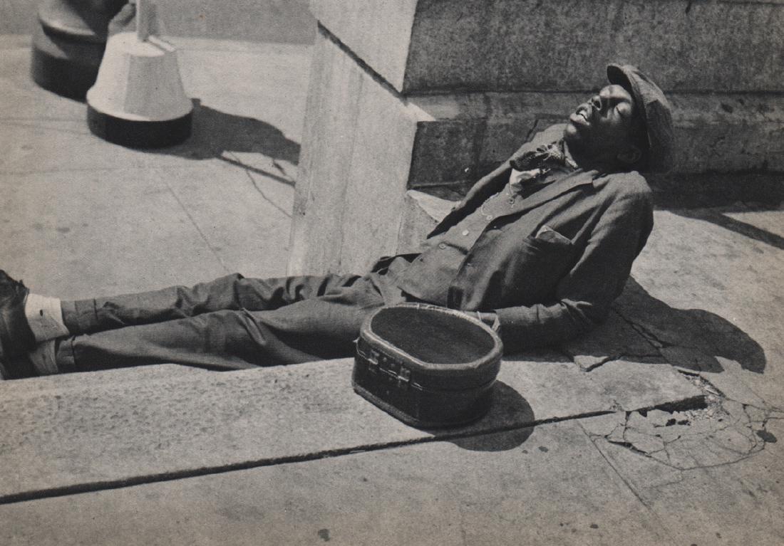 LESLIE GILL - At Rest: Artist: LESLIE GILL Print Title: At Rest Medium: Sheet-fed Gravure Printing Date: 1936 Printed in the USA Image Size Approx. 8 X 5.5 inches Leslie Gill(1908-1958) among a group of photographers who el