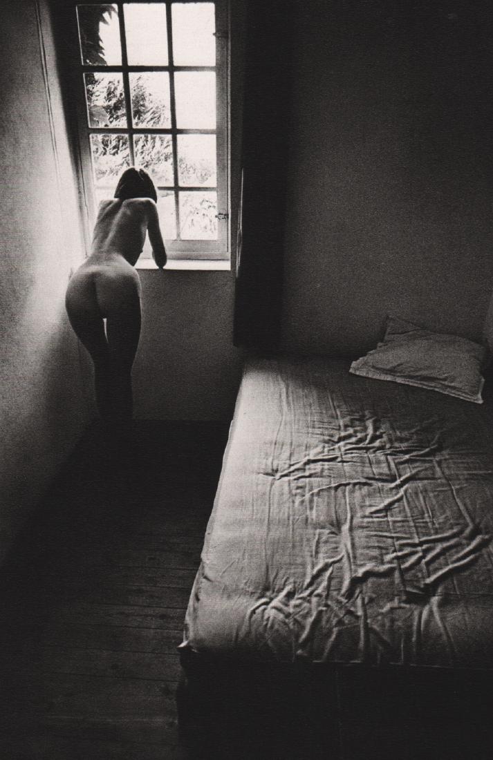 JEANLOUP SIEFF - Nude at the Window 1976: Artist: JEANLOUP SIEFF Print Title: Nude at the Window 1976 Medium: Sheet-Fed Gravure Printed: France Printing Date: 1982 Image Size: 5.75 x 8.75 inches Jeanloup Sieff(1933-2000) was a French photogra