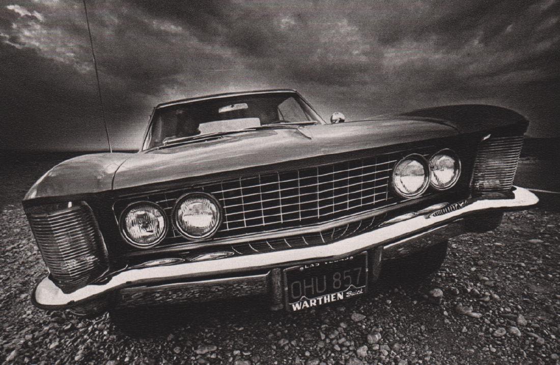 JEANLOUP SIEFF - The Big Ride, Las Vegas 1963: Artist: JEANLOUP SIEFF Print Title: The Big Ride, Las Vegas 1963 Medium: Sheet-Fed Gravure Printed: France Printing Date: 1982 Image Size: 6.25 x 4.25 inches Jeanloup Sieff(1933-2000) was a French pho