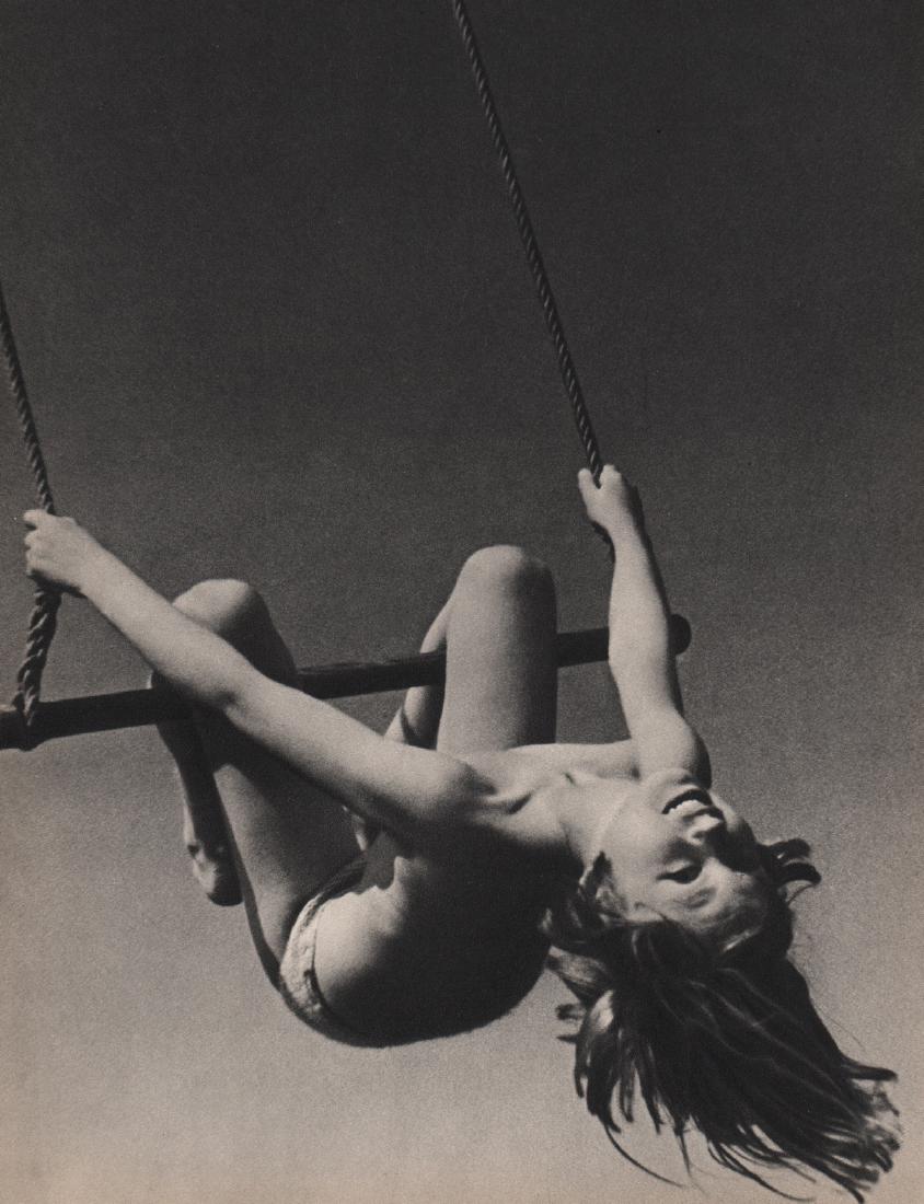 ANDRE STEINER - Swing: Artist: ANDRE STEINER Print Title: Swing Medium: Sheet-Fed Gravure Printing Date: 1935 Printed in France Image Size: 9 X 11 inches Andre Steiner (1901-1978) was a Hungarian Jew who came to Paris to pu