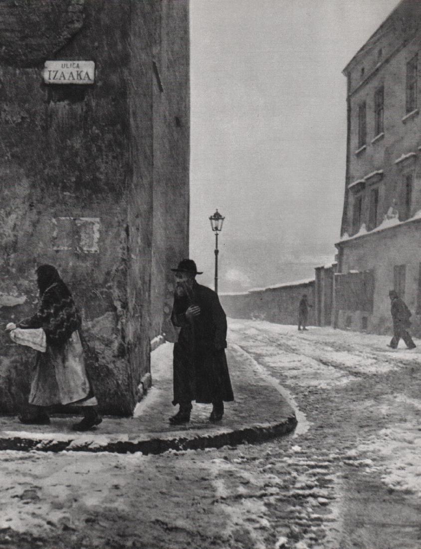 ROMAN VISHNIAC - Cracow Poland 1939: Artist: ROMAN VISHNIAC Print Title: Cracow Poland 1939 Medium: Sheet-fed Gravure Printing Date: 1972 Printing Location: France Image Size: 7.5 x 8.5 inches Dr. Roman Vishniac(1897-1990) was a Russian-
