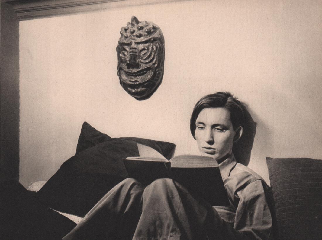 MINOR WHITE - Reading: Artist: MINOR WHITE Print Title: Reading Medium: Sheet-fed Gravure Printing Date: 1947 Printed France Image Size: 8.5 X 8.5 inches No Reserve: This lot starts at $1 and has no reserve as a courtesy so