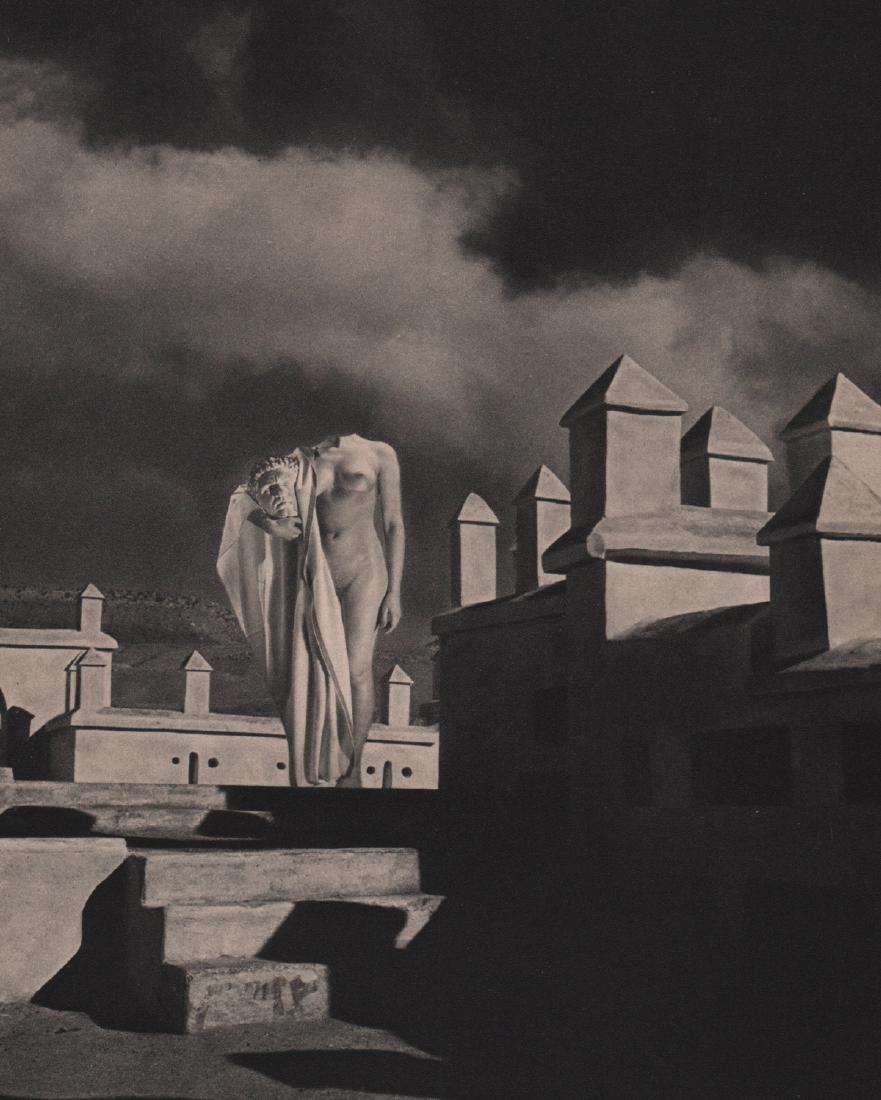 PIERRE BOUCHER - Fantasmagories du Nu: Artist: PIERRE BOUCHER Print Title: Fantasmagories du Nu Medium: Sheet-fed Gravure Printing Date: 1949 Printed: France Image size approx. 6.5 x 8 inches Pierre Boucher (1908 - 2000 ) Is a French photo