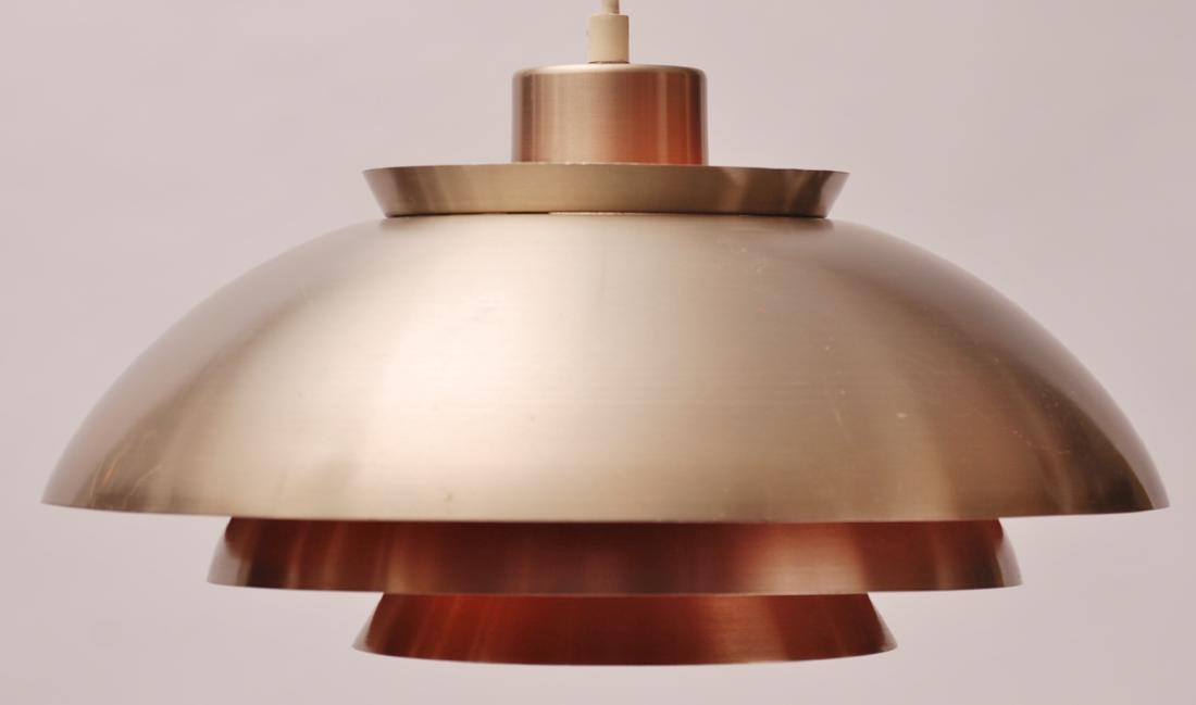 Modern Danish Aluminium Pendant Lamp, 1970s (1 of 14)