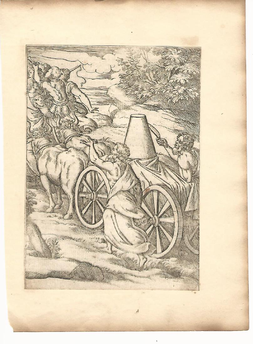 1587 Cartari Mythology Engraving (1 of 1)