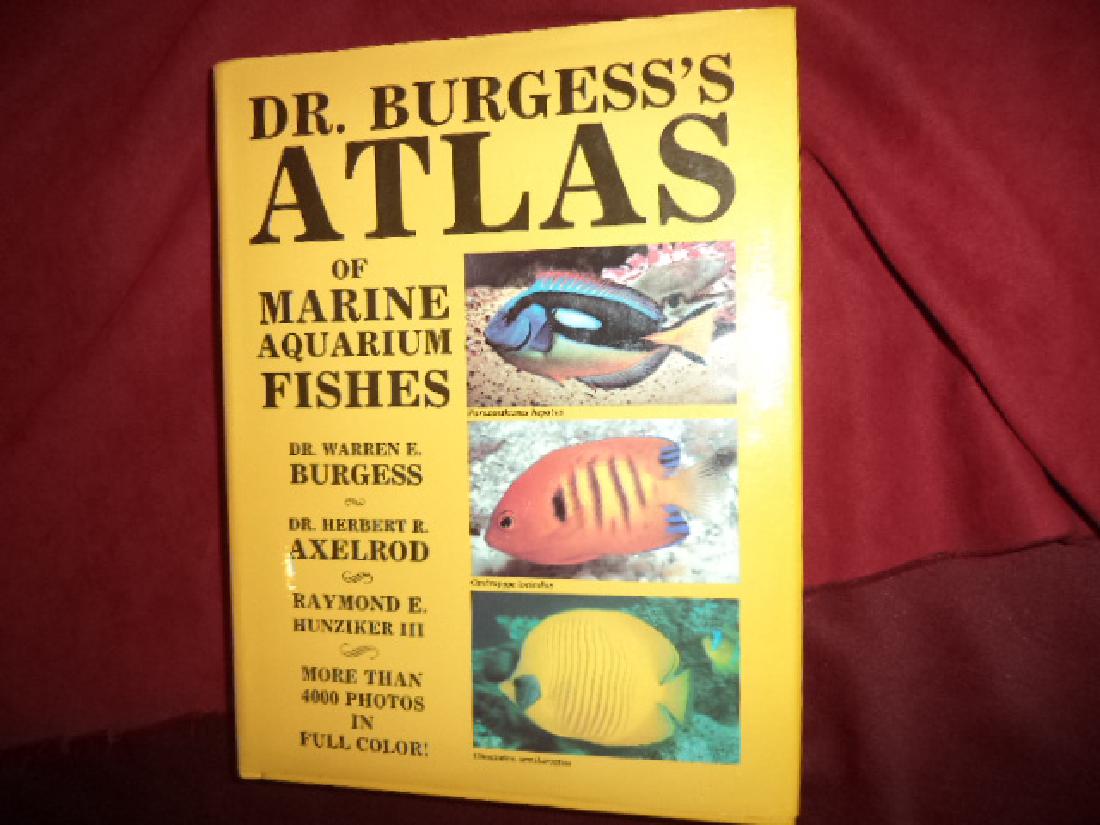 Dr Burgess's Atlas of Marine Aquarium Fishes Signed (1 of 1)