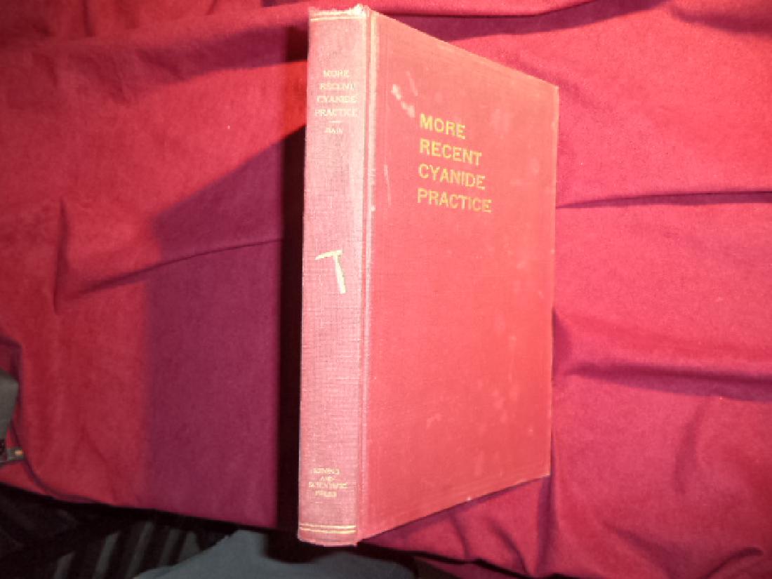 More Recent Cyanide Practice Rickard, TA H Foster Bain (1 of 1)