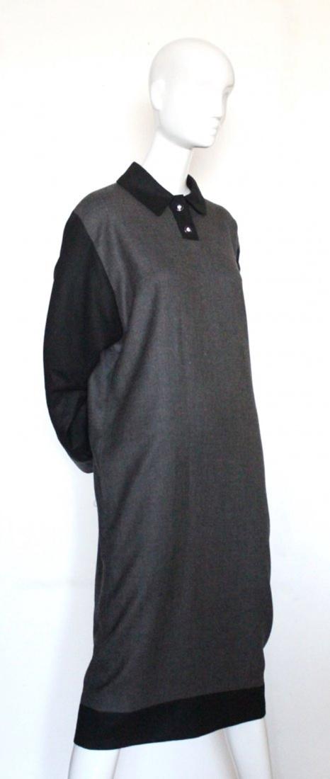 Chloe by Karl Lagerfeld Gray Wool Dress, ca. early (1 of 3)