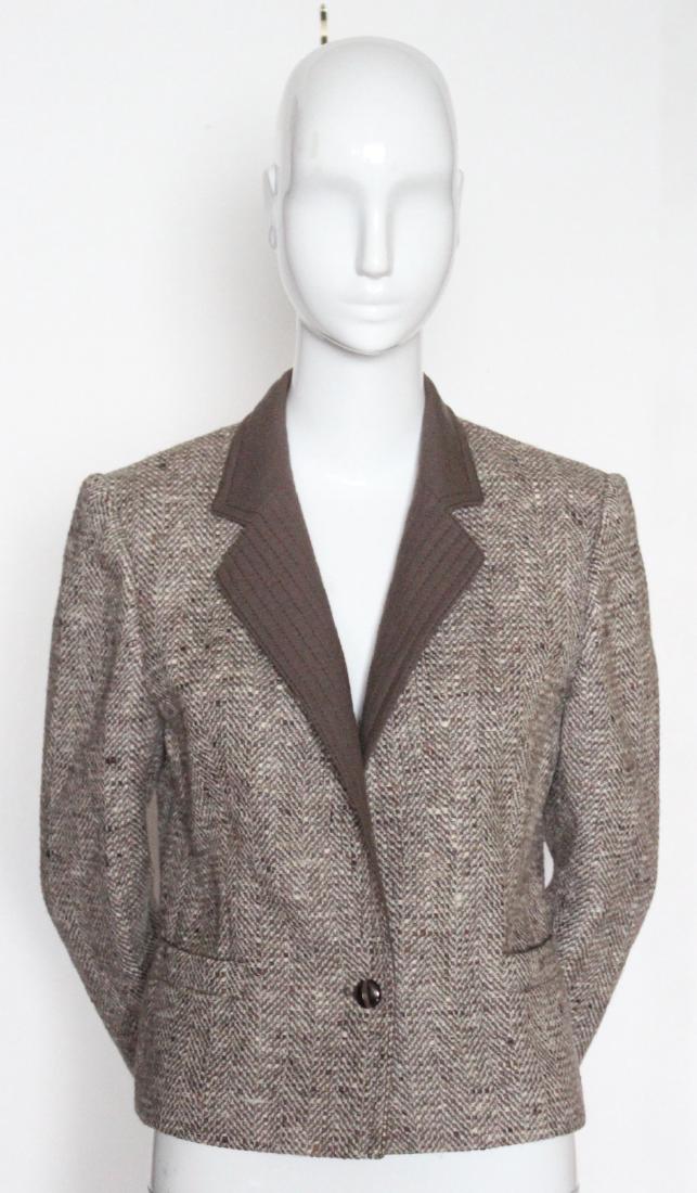 Louis Feraud Tweed Jacket, ca. 1990’s. (1 of 3)