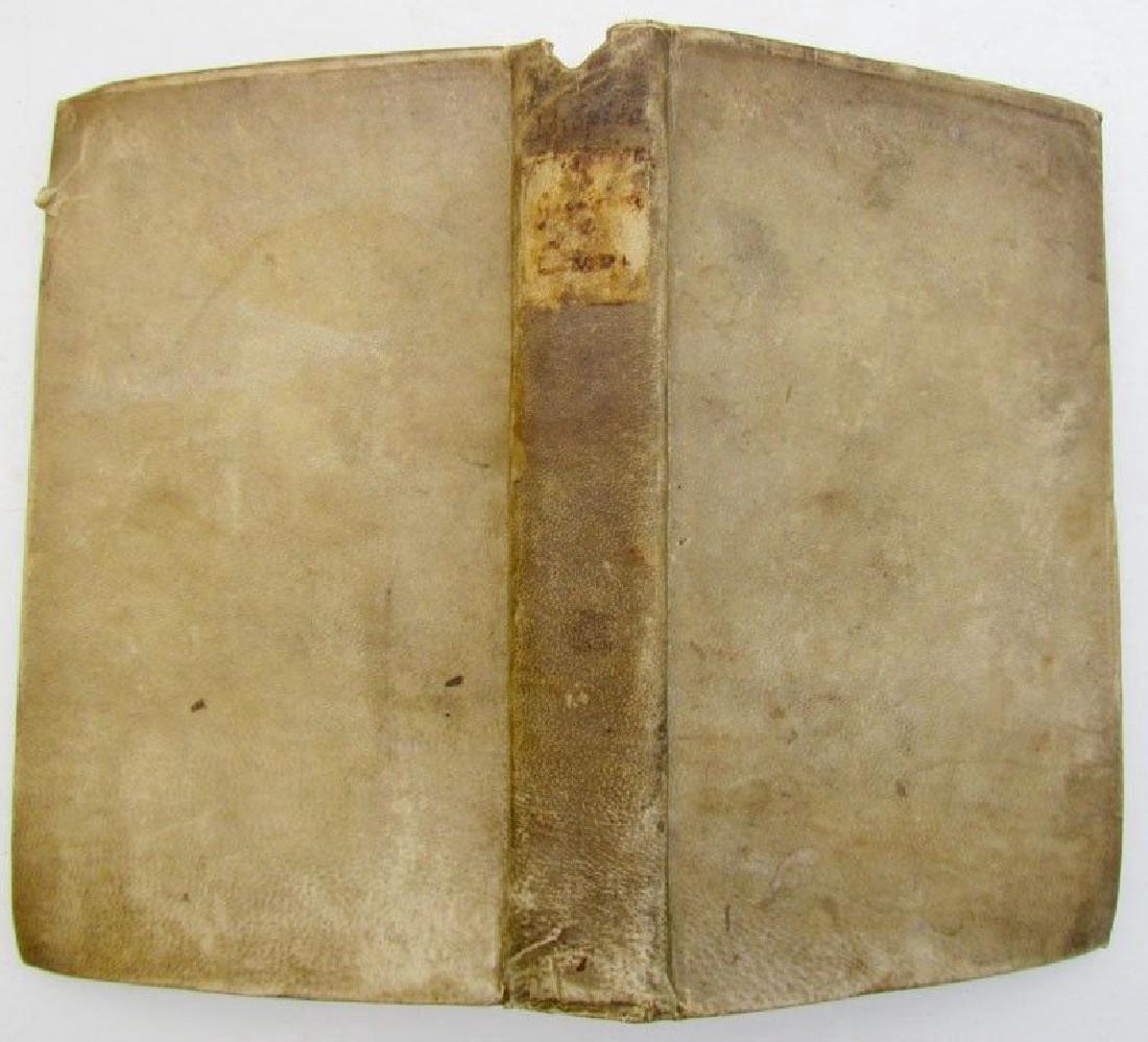 Vellum Bound Antique Italian La Idropica Comedia Del (1 of 7)
