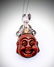 Sterling Silver Jasper Garnet Citrine Buddha Necklace
