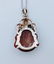 Sterling Silver Jasper Garnet Citrine Buddha Necklace - 3