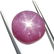 8.27 Carat Loose Round Star Ruby - 5