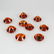 4.54 Carat Loose 9 Spessartite Garnet Necklace Set - 3