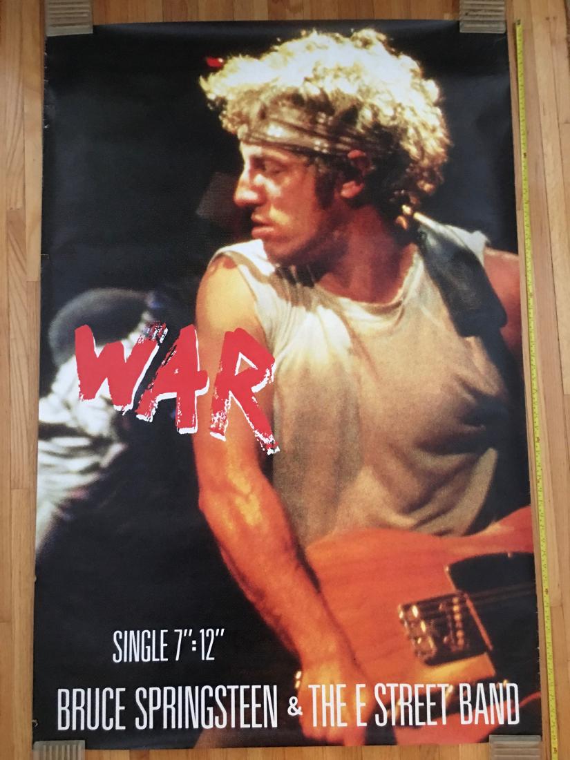 BRUCE SPRINGSTEEN - WAR poster - LARGE ! (1 of 1)