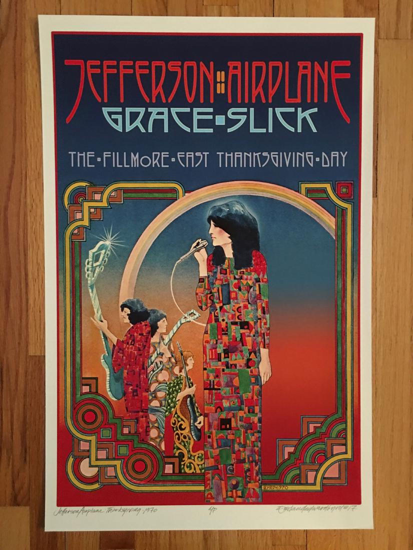 DAVID BYRD - Jefferson Airplane - Signed Artists Proof (1 of 1)