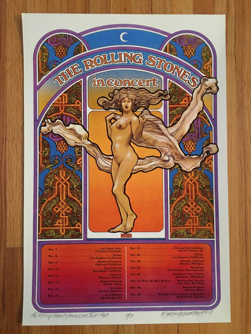 DAVID BYRD - Rolling Stones Altamont Concert - Signed (1 of 1)