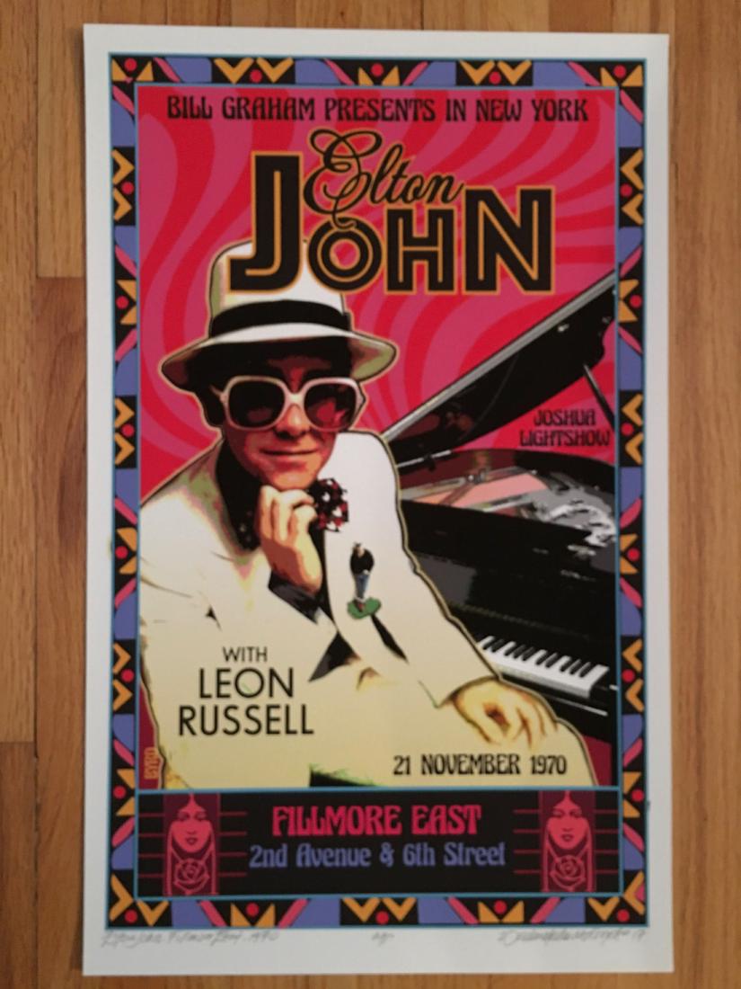 DAVID BYRD - Elton John - Signed Artists Proof (1 of 1)