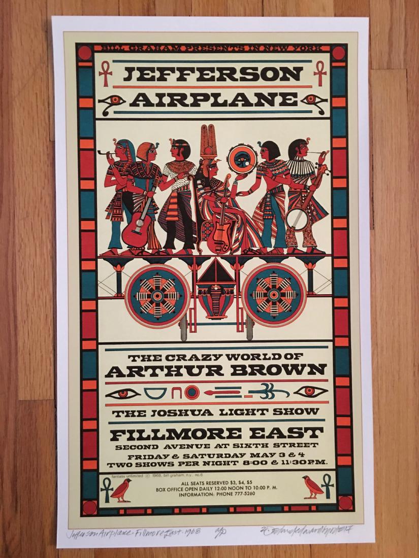 DAVID BYRD - Jefferson Airplane - Signed Artists Proof (1 of 1)