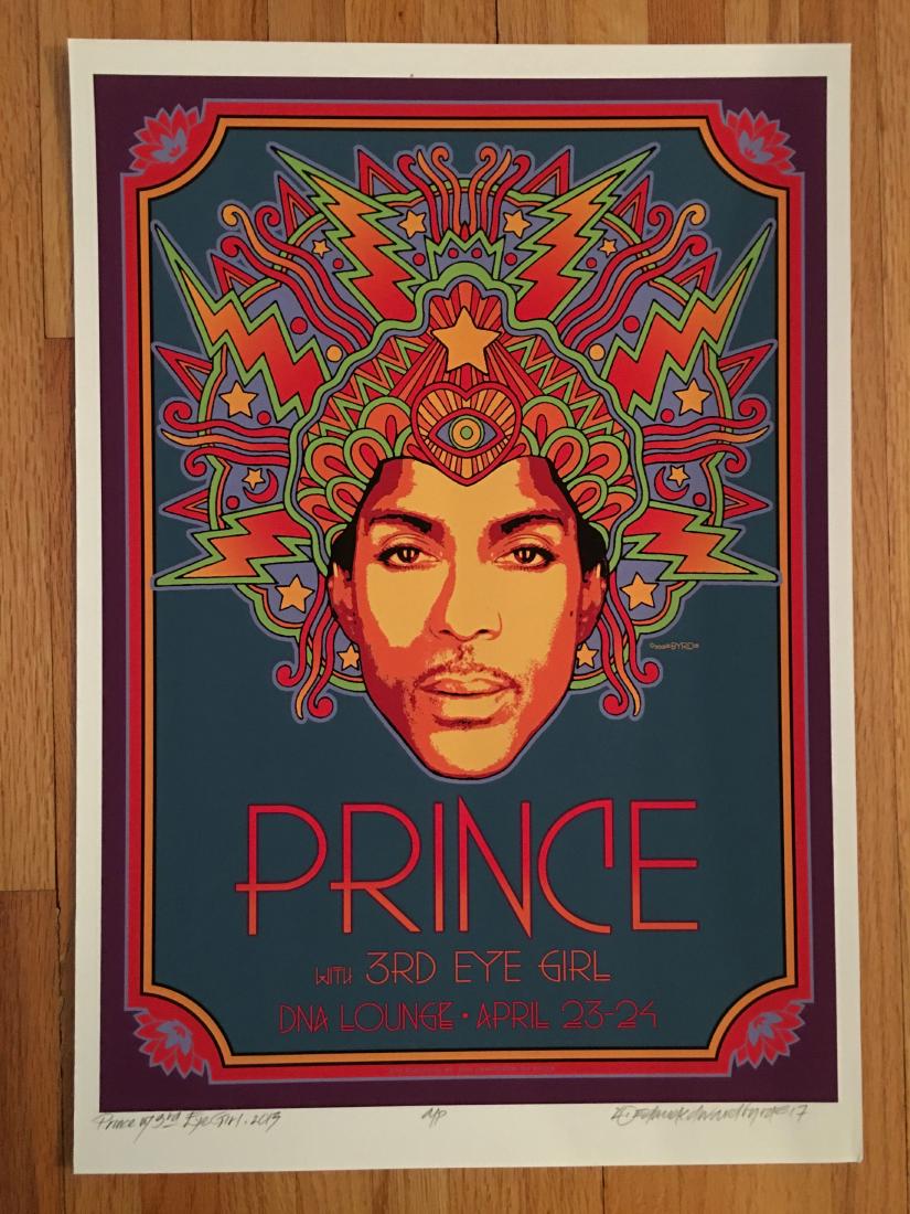 DAVID BYRD - Prince at DNA Lounge - Signed Artists (1 of 1)