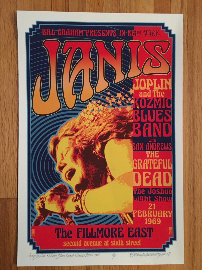 DAVID BYRD - Janis Joplin and the Kozmic Blues Band - (1 of 1)