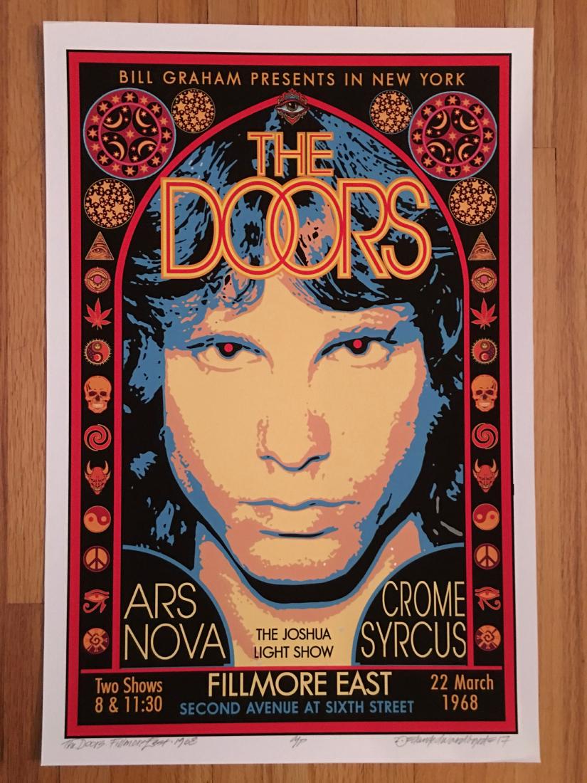 DAVID BYRD - The Doors - Signed Artists Proof: Archival MATTE Paper giclee print by David Edward Byrd - ORIGINAL SIGNED ARTIST PROOF - DIRECT FROM THE ARTIST. - approx. 22H x 17W Unframed. Style/Period: Art: Contemporary. Born near Chattanooga, Te